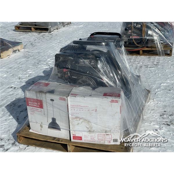 LAMPS W/LIGHT BULBS & MAXIMUM PRESSURE WASHER