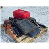 Image 3 : MILWAUKEE TOOL BOX W/GREASE GUNS & CHAIN SAW