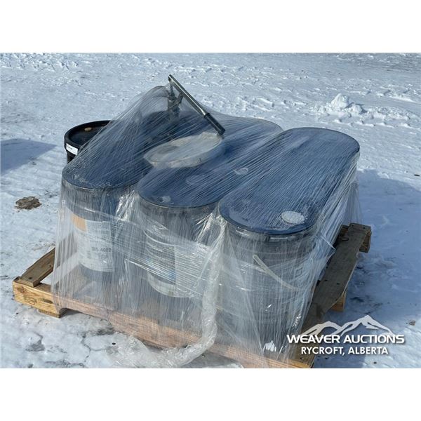PAILS OF MISC HYDRAULIC OIL