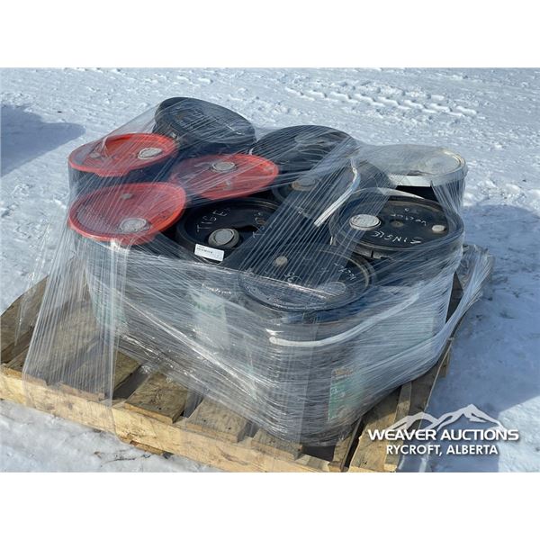 (10) PAILS OF ASSORTED DIG BUCKET TEETH