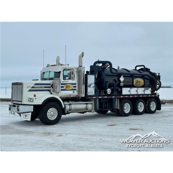 2009 WESTERN STAR 4900SA TRI/A VACUUM TRUCK