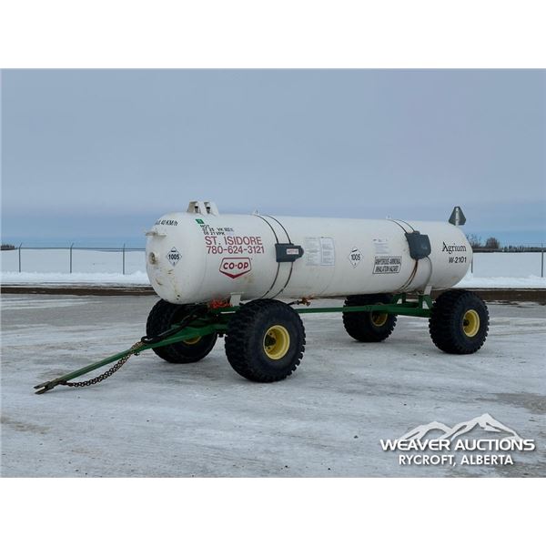 1996 WESTEEL 7,570 LITRE NH3  ANHYDROUS CART