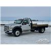 Image 1 : 2008 FORD F450 XLT SINGLE CAB FLATBED TRUCK
