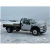 Image 2 : 2008 FORD F450 XLT SINGLE CAB FLATBED TRUCK