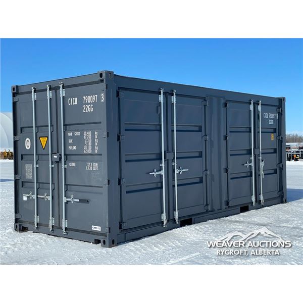 2026 20 FT. MULTIDOOR SHIPPING CONTAINER
