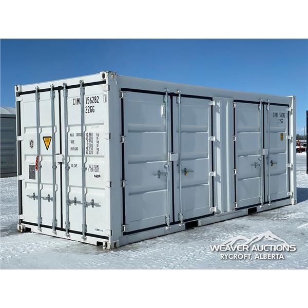 2026 20 FT. MULTIDOOR SHIPPING CONTAINER