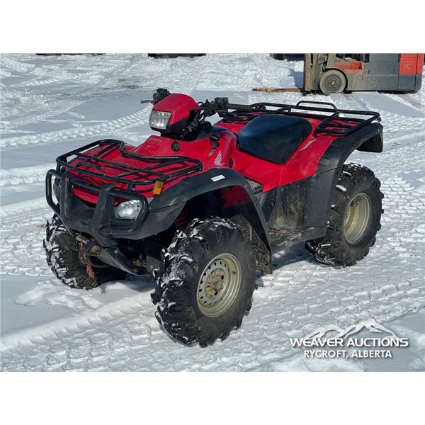 2013 HONDA RUBICON 4WD ATV