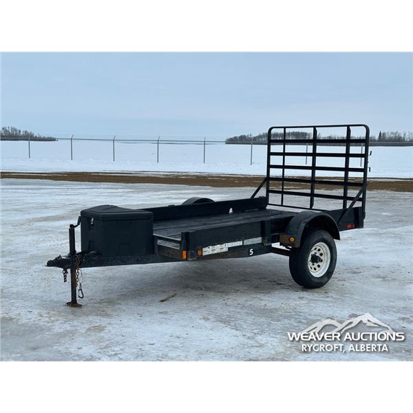 2011 RAINBOW 6 X 10 FT. S/A UTILITY TRAILER