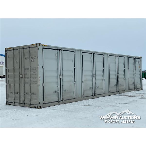 2025 8 X 40 FT. MULTIDOOR SHIPPING CONTAINER