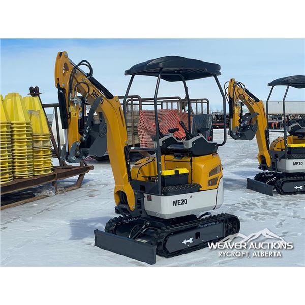 2026 ME20 MINI EXCAVATOR