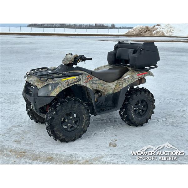 2013 KAWASAKI 750 BRUTE FORCE ATV