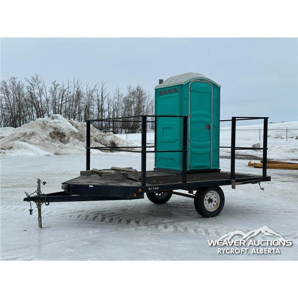 13 FT. S/A  PORTABLE WASHROOM TRAILER