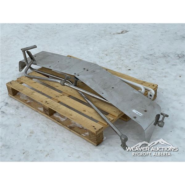 10 IN. KENWORTH VISOR & (2) HAND RAILS