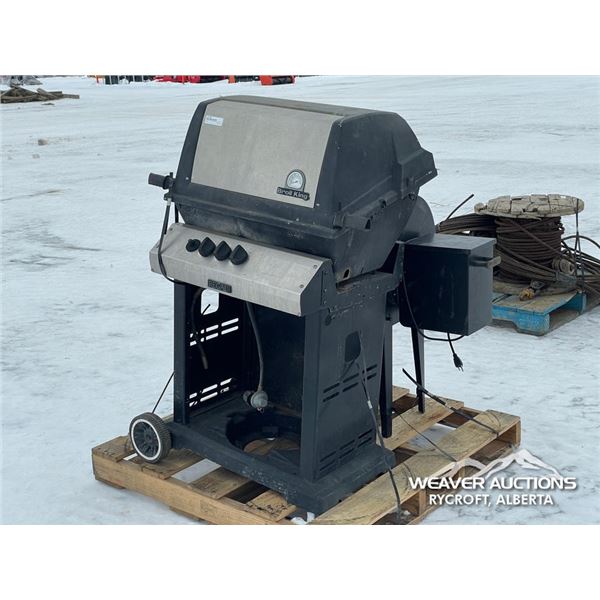 (1) BROIL KING BARBEQUE & (1) TREAGER SMOKER