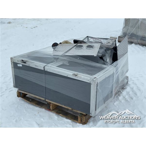 TOOL BOX W/MISC PARTS