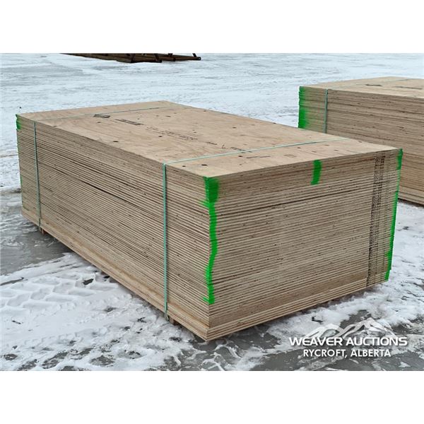 (60) 1/2 IN. 4 X 8 FT. UTILITY GRADE PLYWOOD