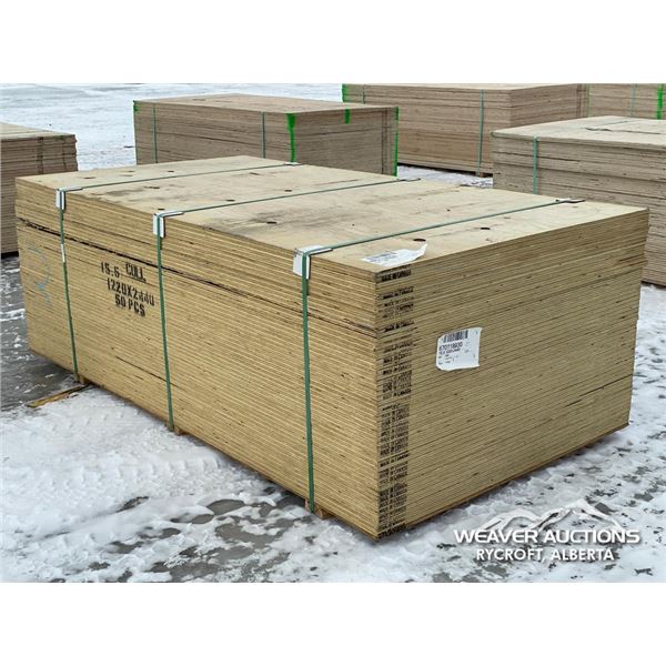 (50) 5/8 IN. 4 X 8 FT. CSP NO STAMP PLYWOOD