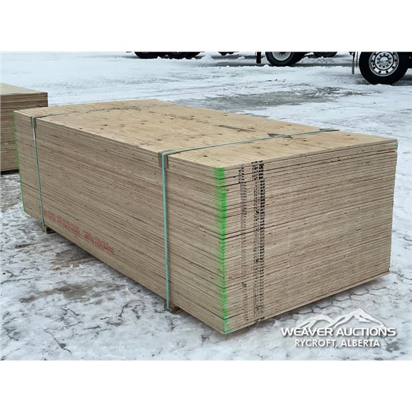 (50) 5/8 IN. 4 X 8 FT. DFP UTILITY GRADE PLYWOOD