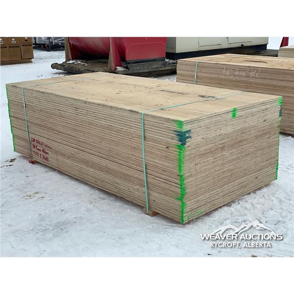 (40) 3/4 IN. 4 X 8 FT. CSP UTILITY GRADE PLYWOOD