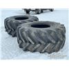 Image 2 : (2) GOODYEAR 28LR26 COMBINE TIRES