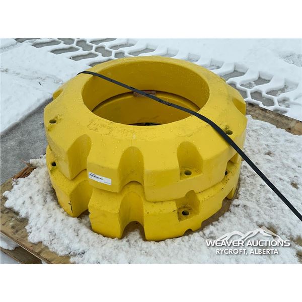 (2) TRACTOR WHEEL WEIGHTS