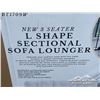 Image 2 : L SHAPE SECTIONAL SOFA LOUNGER
