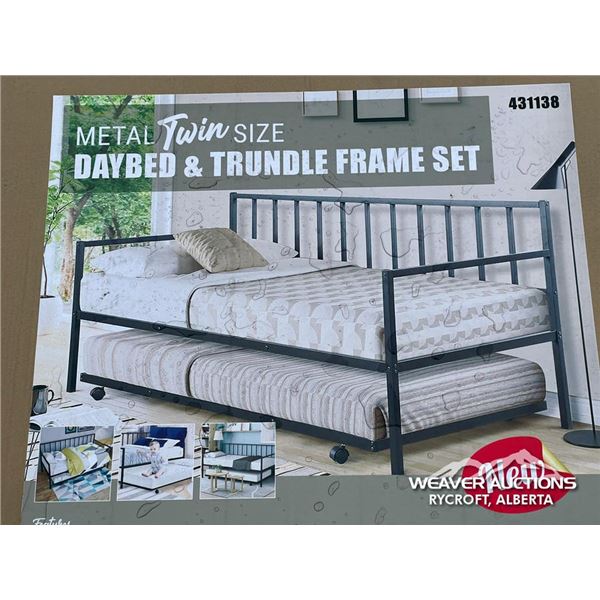 METAL TWIN BUNK BED