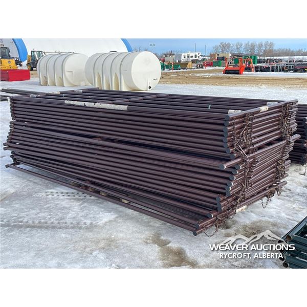 (21) 12 FT. HD 6 BAR LIVESTOCK PANELS