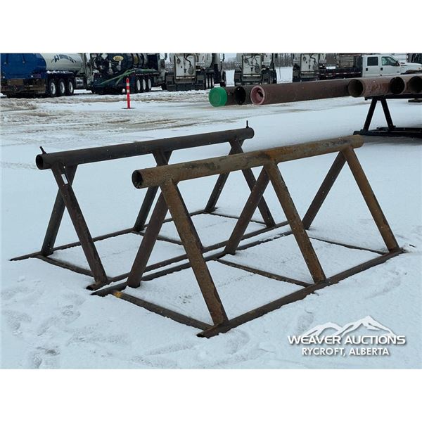(2) 8 FT. PIPE RACKS