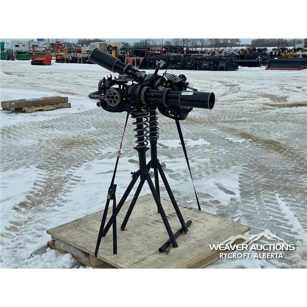 (2) NOVELTY CUSTOM GATLING GUNS