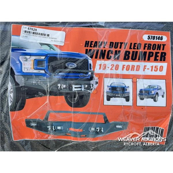 HEAVY DUTY FRONT LED WINCH BUMPER
