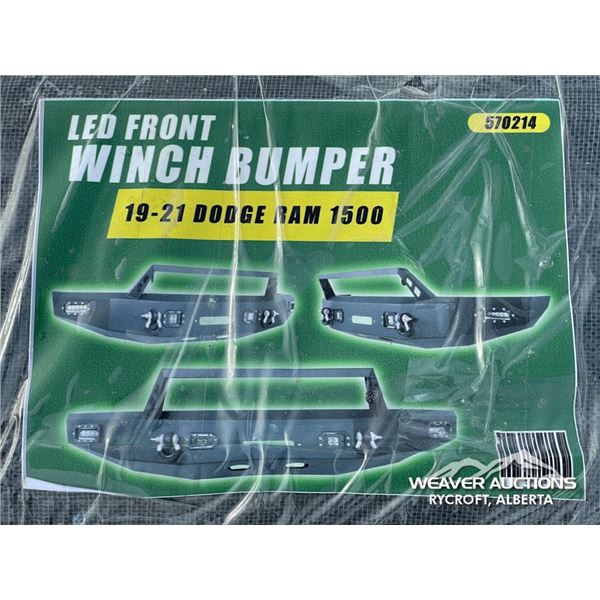 HEAVY DUTY FRONT LED WINCH BUMPER