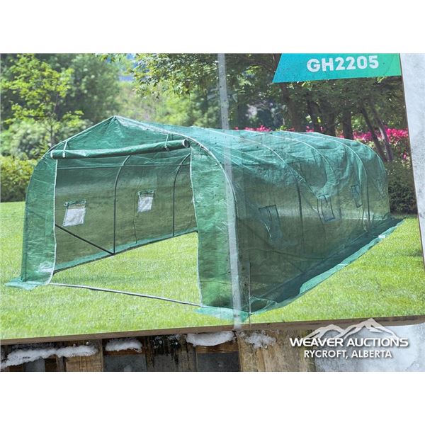 10 X 20 FT. WALK IN TUNNEL GREENHOUSE