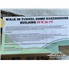 Image 6 : 10 X 26 FT. WALK IN TUNNEL GREENHOUSE