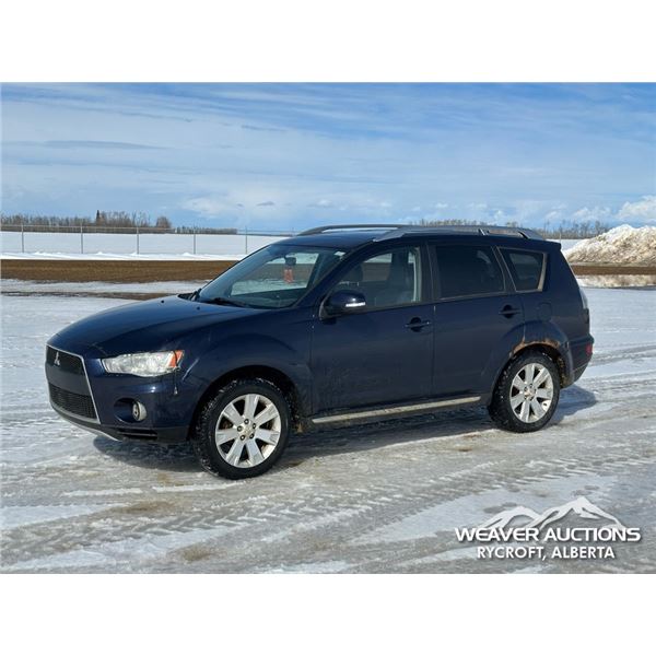 2010 MITSUBISHI OUTLANDER 4 DOOR SUV