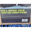 Image 6 : 2 SEATER SOFA & LOVESEAT FURNITURE COMBO