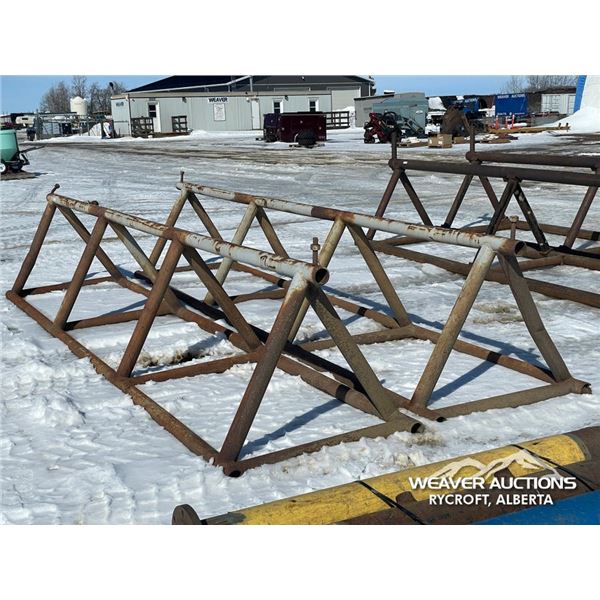 (2) 17 FT. PIPE RACKS