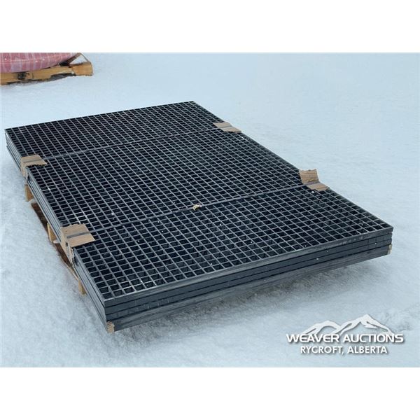 (5) 4 X 6.5 FT. GRATING SHEETS