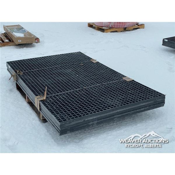 (5) 4 X 6.5 FT. GRATING SHEETS