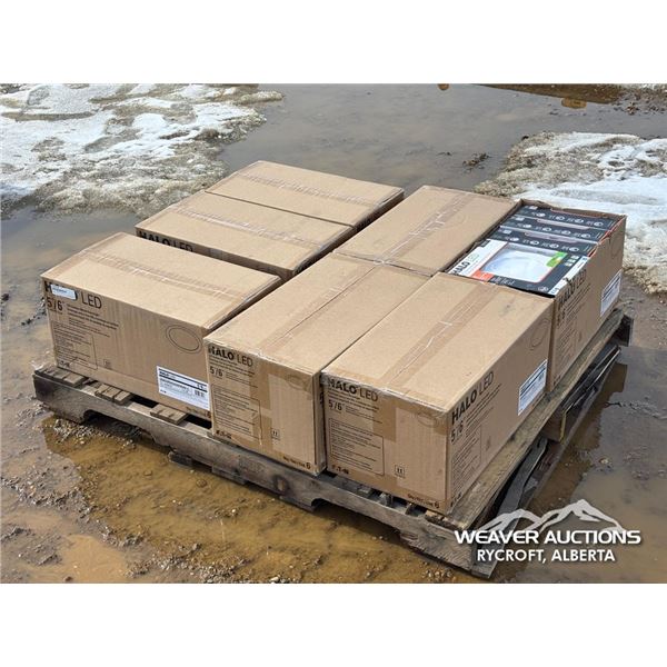 QTY OF 6 IN. HALO LED LIGHTS