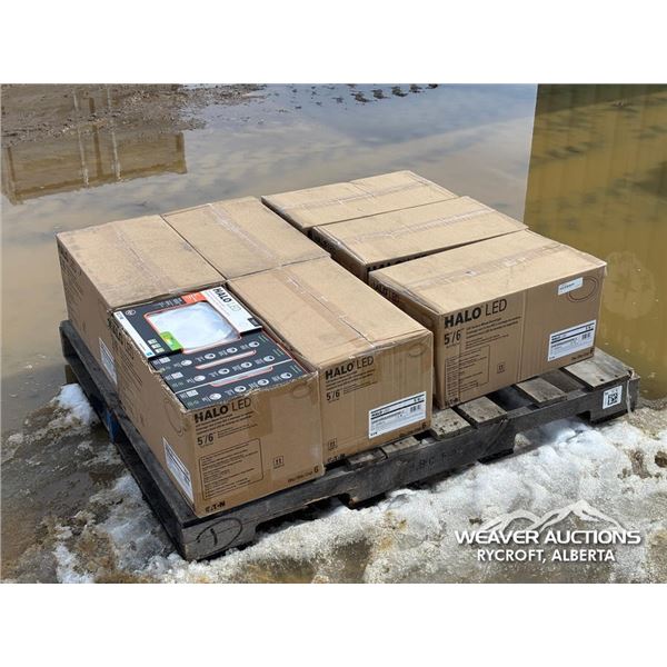 QTY OF 6 IN. HALO LED LIGHTS