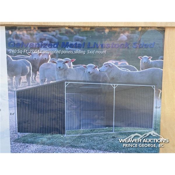 19.2 X 11 FT. LIVESTOCK SHED