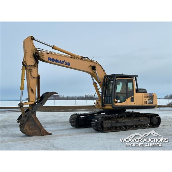 2010 KOMATSU PC270LC-8 HYDRAULIC EXCAVATOR