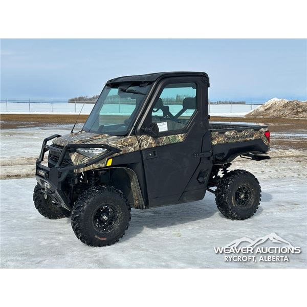 2018 POLARIS RANGER XP1000 SIDE BY SIDE