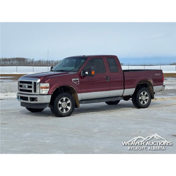 2008 FORD F350 XLT EXTENDED CAB PICKUP