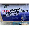 Image 2 : 72 IN FATBOY 17 DRAWER TOOL BENCH BOX