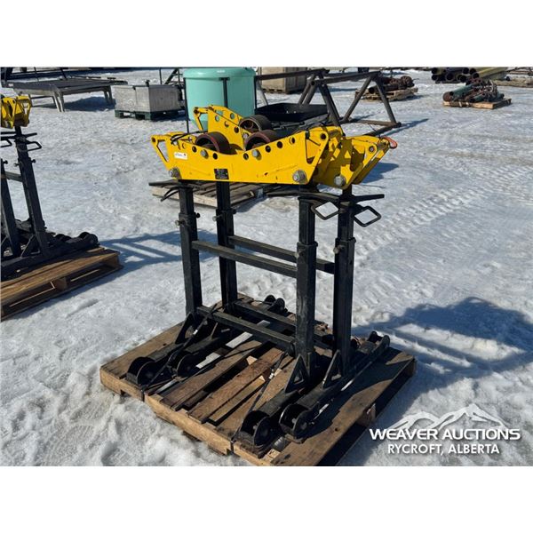 (2) 2017 LJ WELDING HD2-300 PIPE ROLLER STANDS