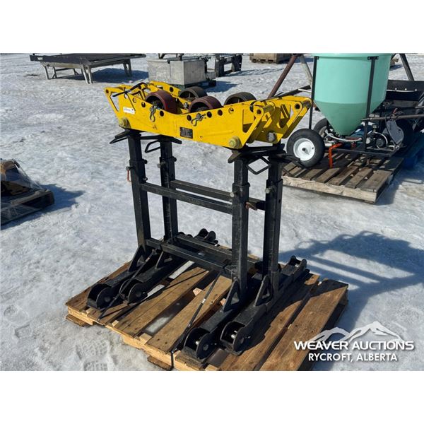 (2) LJ WELDING HD2-300 PIPE ROLLER STANDS