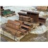Image 1 : QTY OF SQUARE STEEL TUBING & IBEAMS