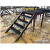 Image 1 : 3 FT. X 3 FT. STEEL PLATFORM STAIRS